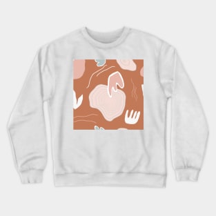 Abstract Autumn Shapes Crewneck Sweatshirt